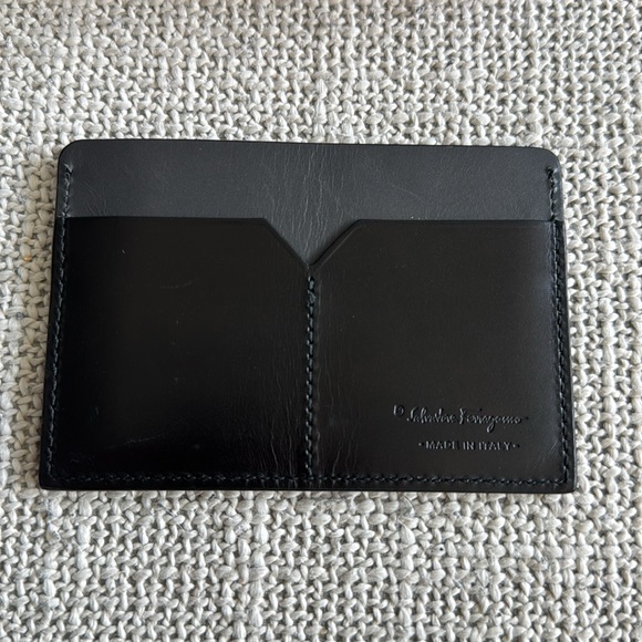 Salvatore Ferragamo Leather Card Holder - Picture 3 of 5